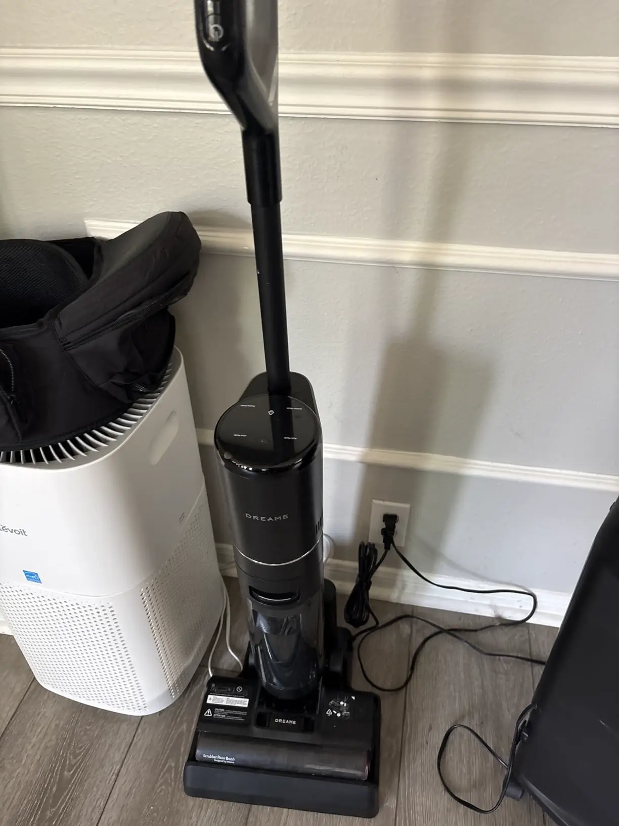 Fotografie client — aspirator vertical cu mop 2-în-1